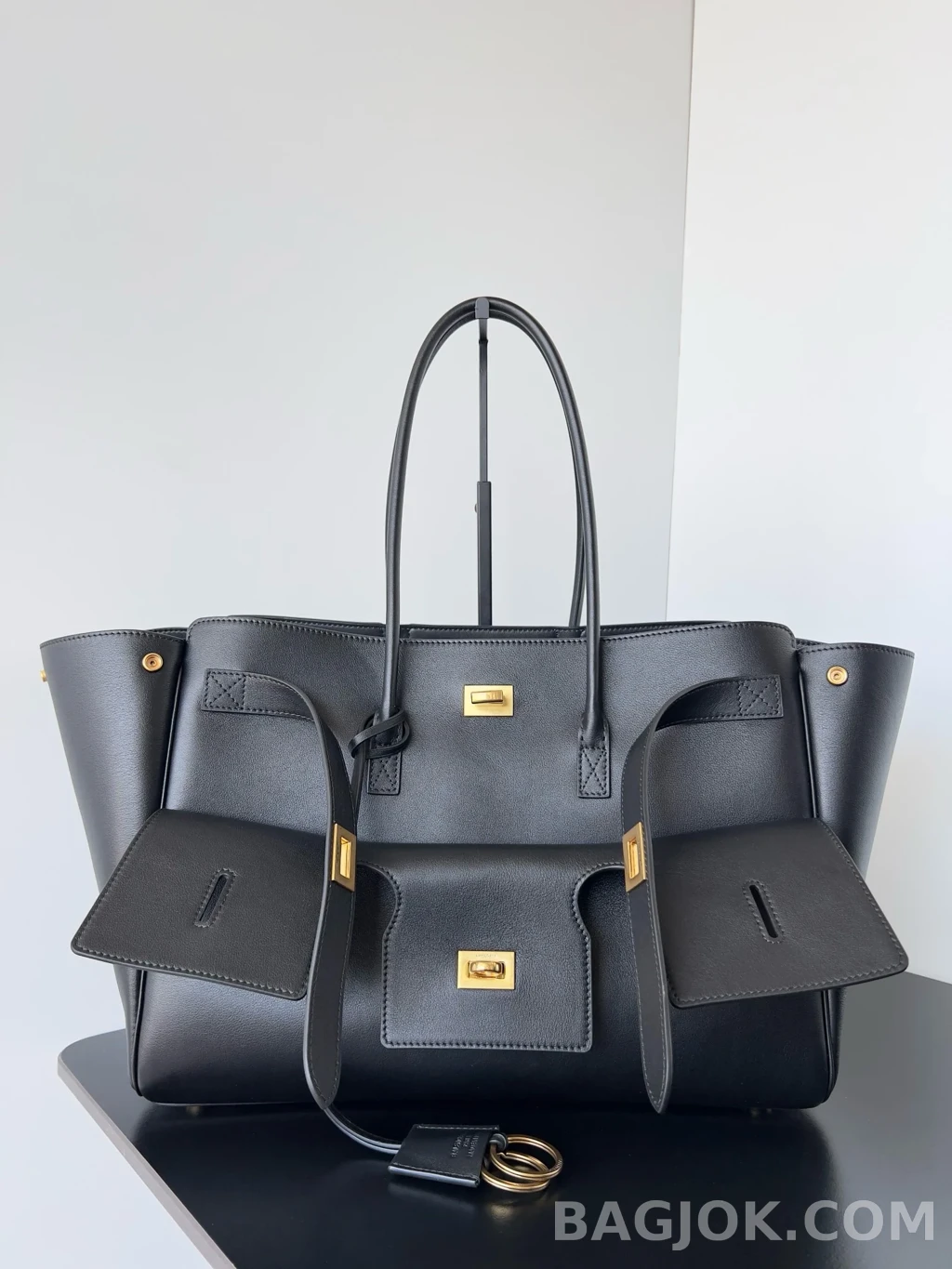 발렌시아가 Balenciaga 벨 에어 캐리 올 백 미디움 상세 이미지