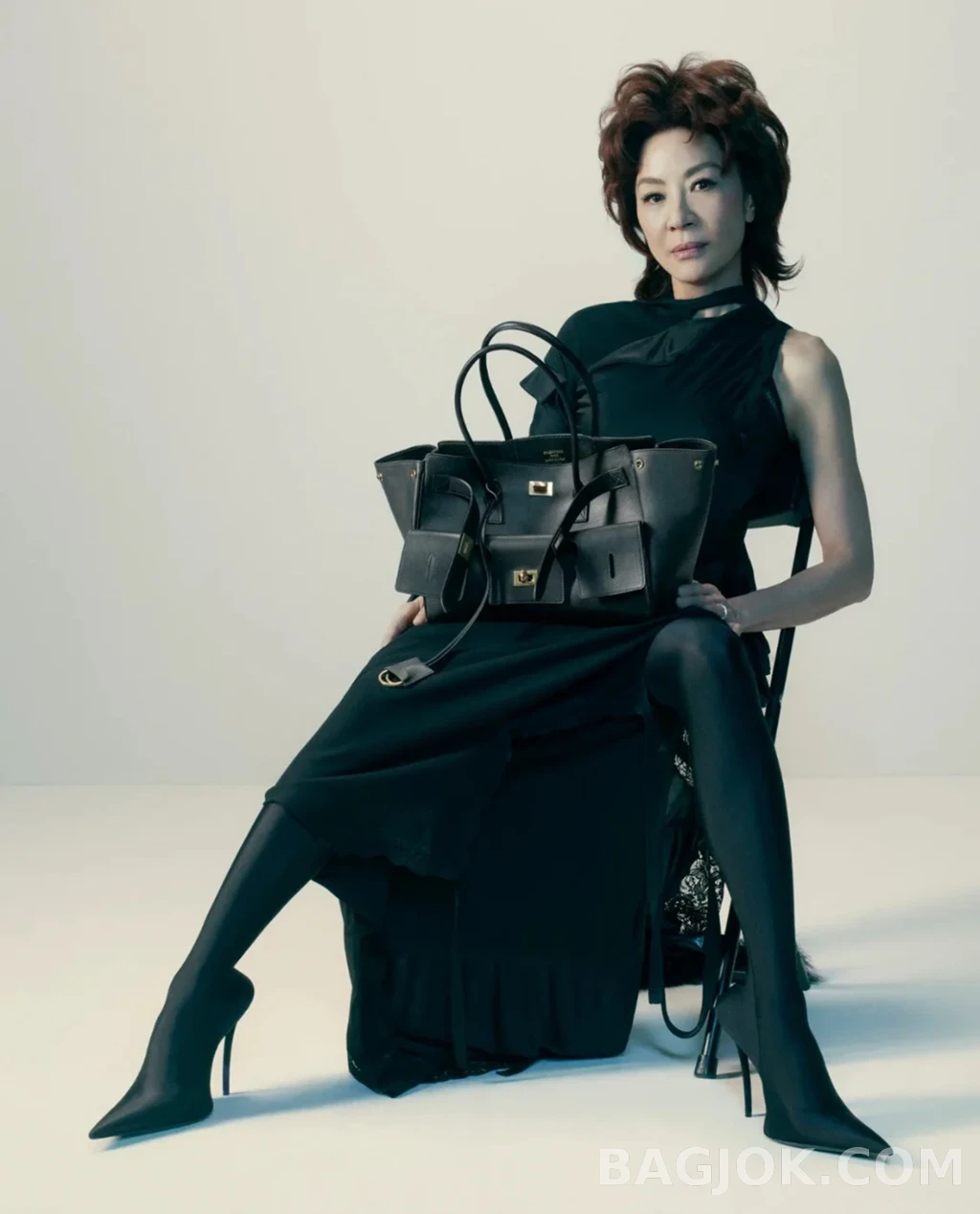 발렌시아가 Balenciaga 벨 에어 캐리 올 백 미디움 상세 이미지