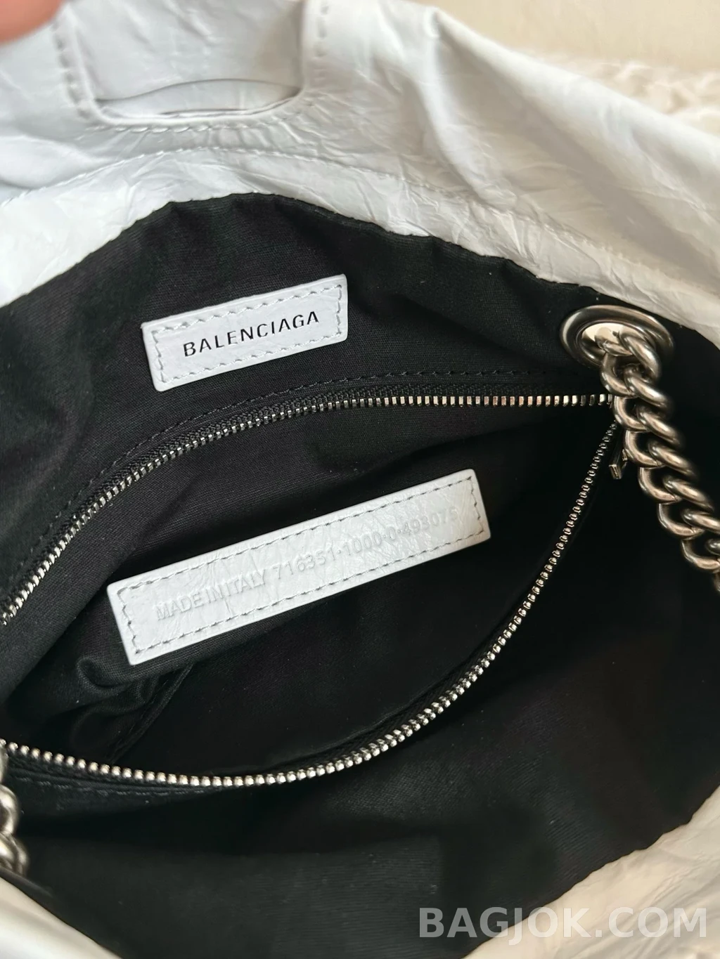 발렌시아가 Balenciaga 크러쉬 토트백 스몰 상세 이미지