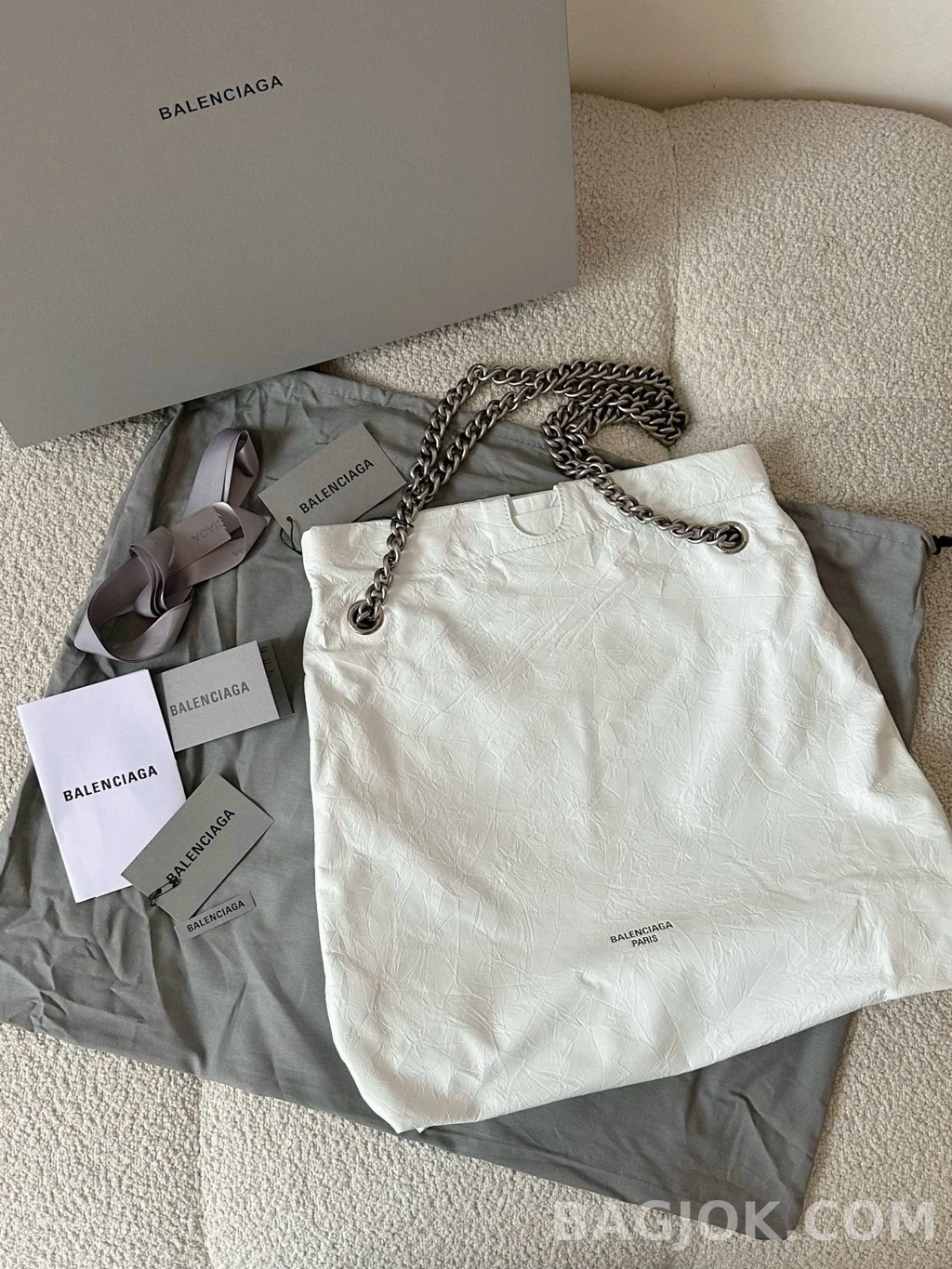발렌시아가 Balenciaga 크러쉬 토트백 미디움 상세 이미지