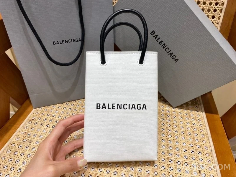 발렌시아가 Balenciaga 폰 홀더 미니 크로스백 상세 이미지