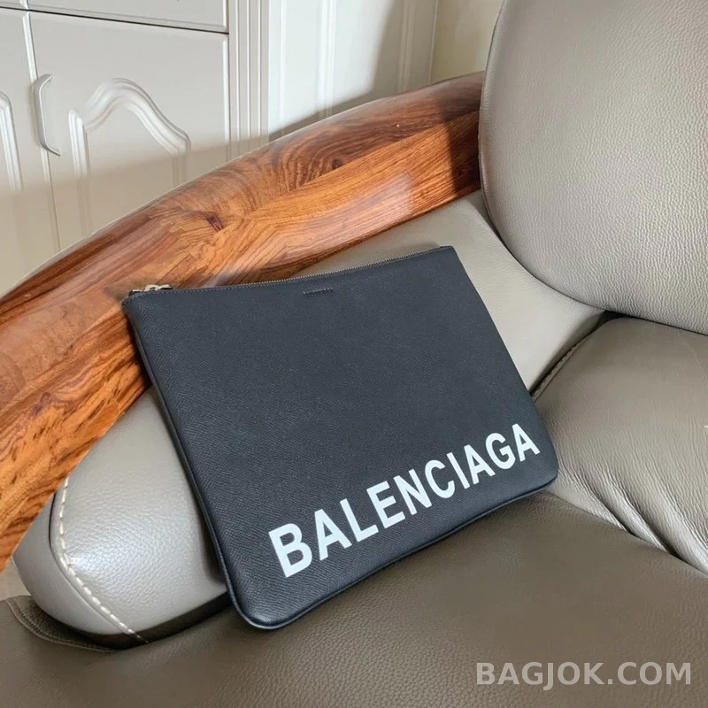 발렌시아가 Balenciaga 로고 클러치 상세 이미지
