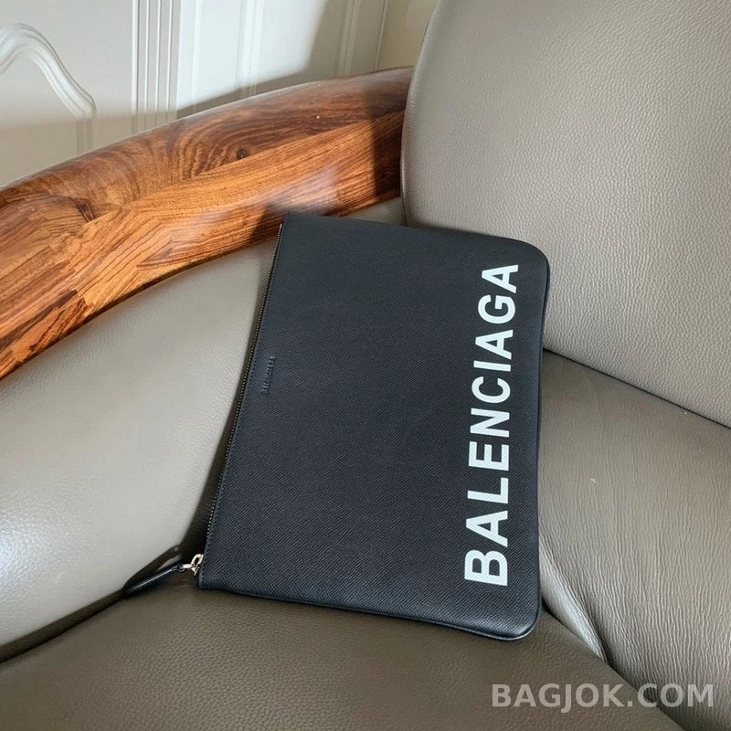 발렌시아가 Balenciaga 로고 클러치 상세 이미지