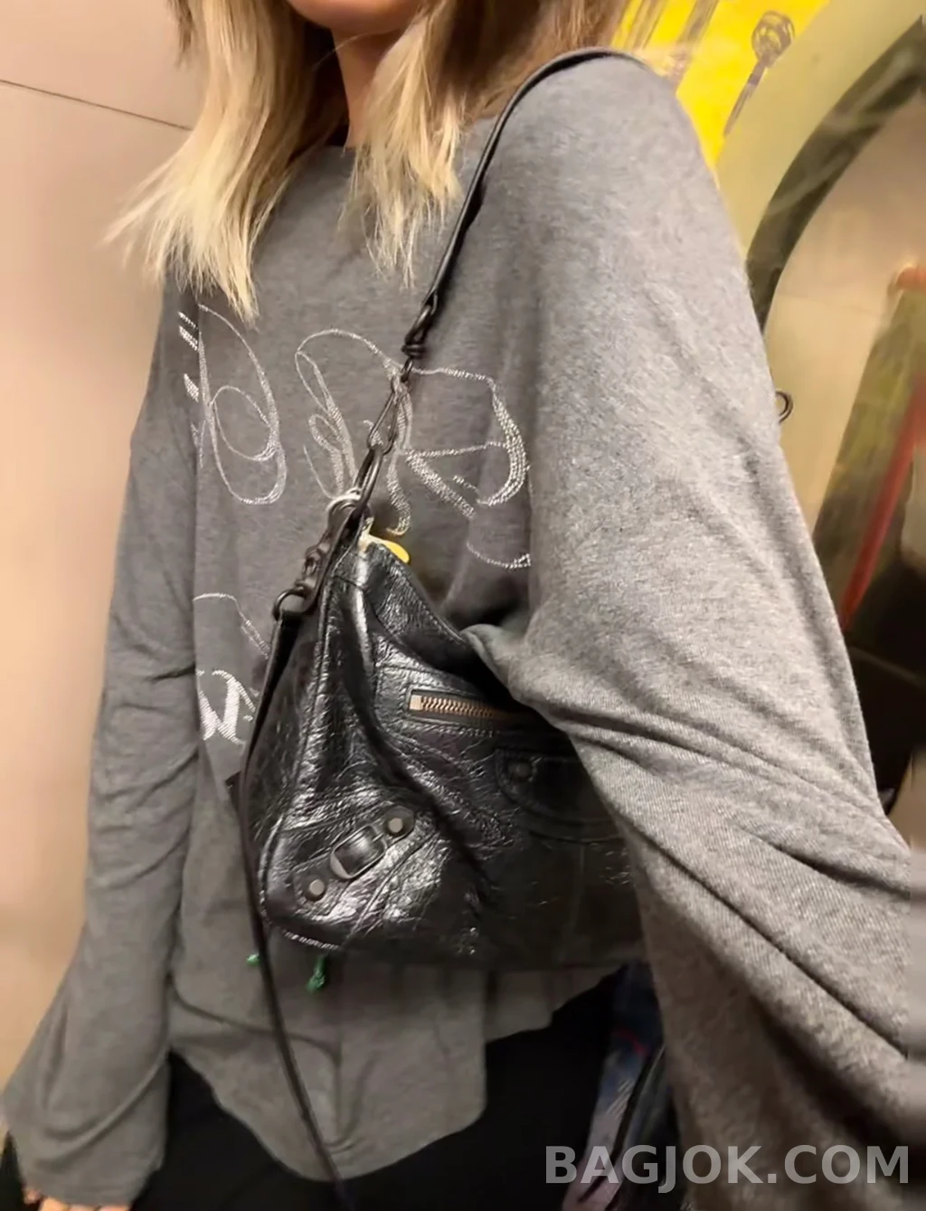 발렌시아가 Balenciaga 르 시티 모토 스몰 상세 이미지