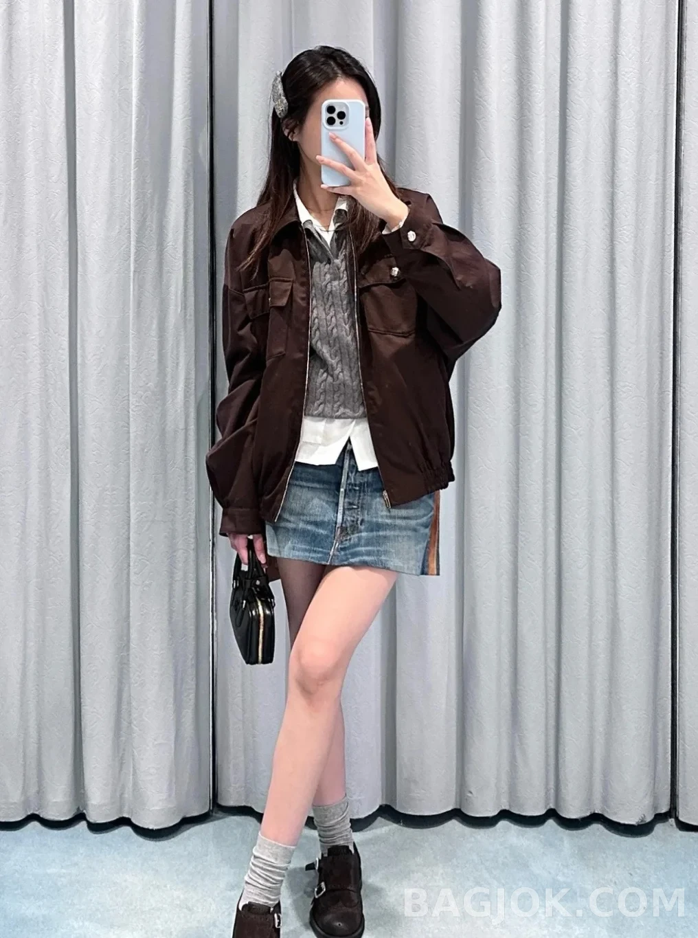 미우미우 MiuMiu 아르카디 미니 상세 이미지