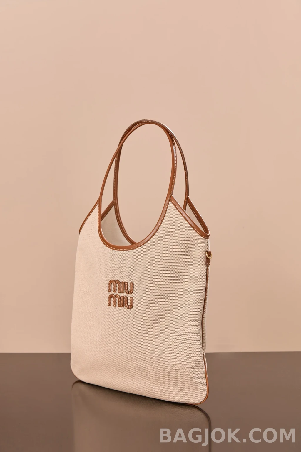 미우미우 MiuMiu 아이비백 캔버스 레귤러 상세 이미지