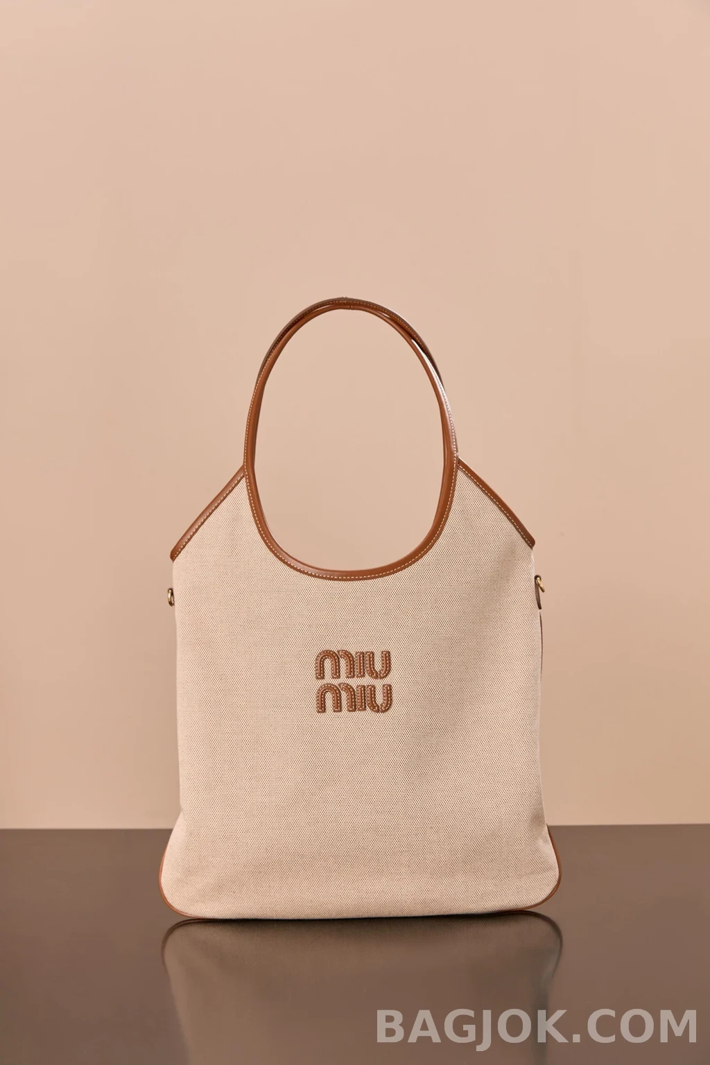 미우미우 MiuMiu 아이비백 캔버스 레귤러 상세 이미지