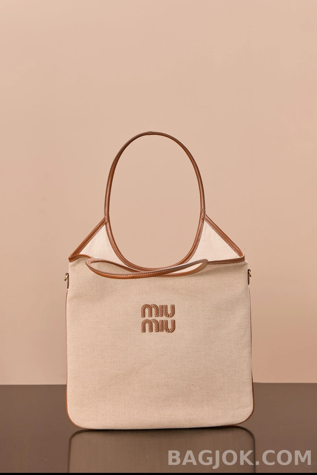 미우미우 MiuMiu 아이비백 캔버스 레귤러 상세 이미지