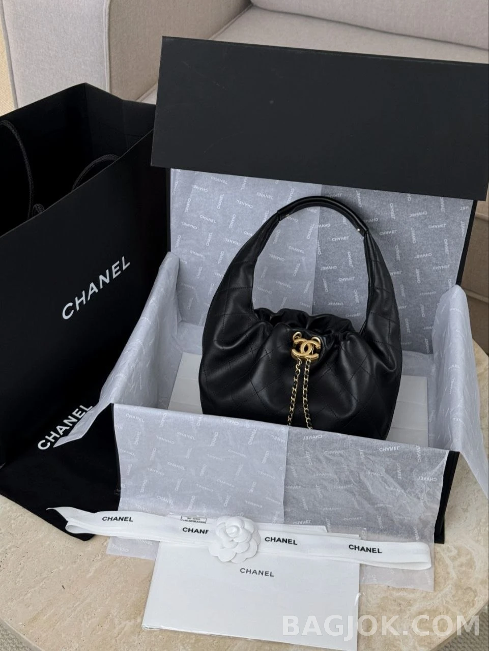 샤넬 Chanel 26c 복조리 히피백 스몰 상세 이미지