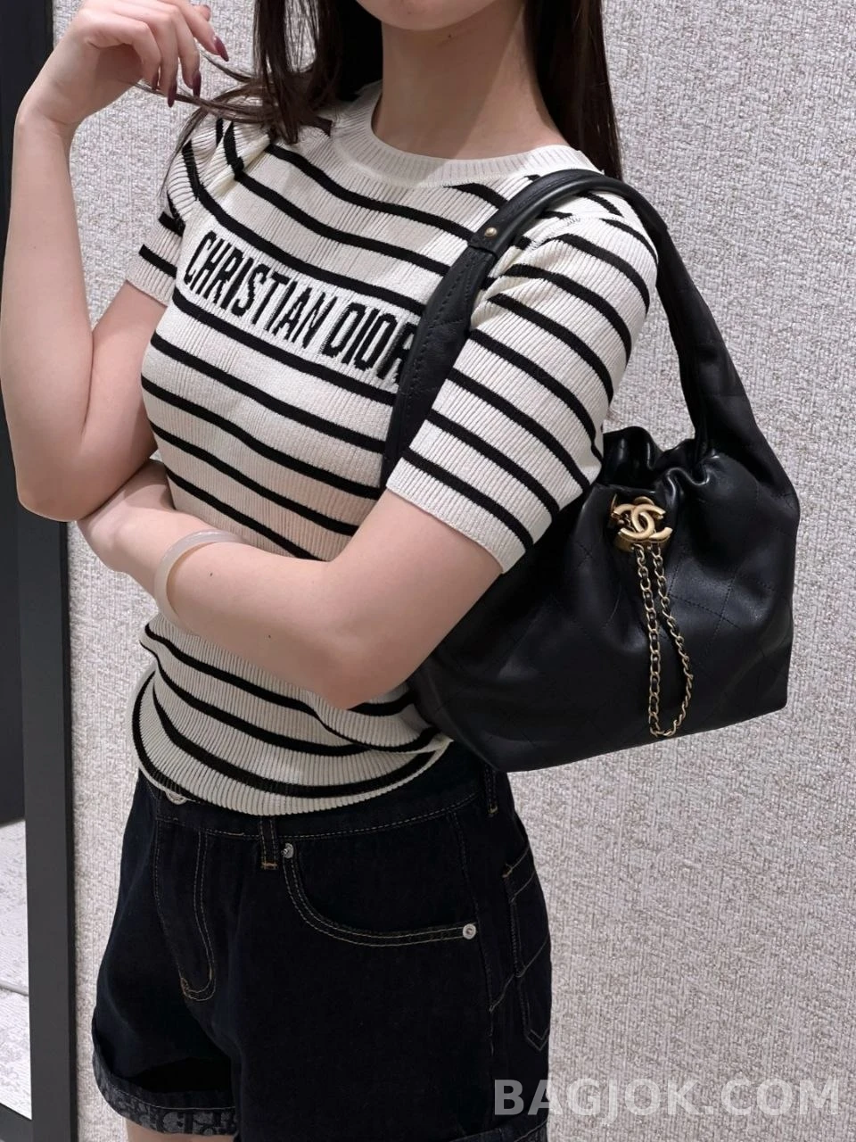 샤넬 Chanel 26c 복조리 히피백 스몰 상세 이미지