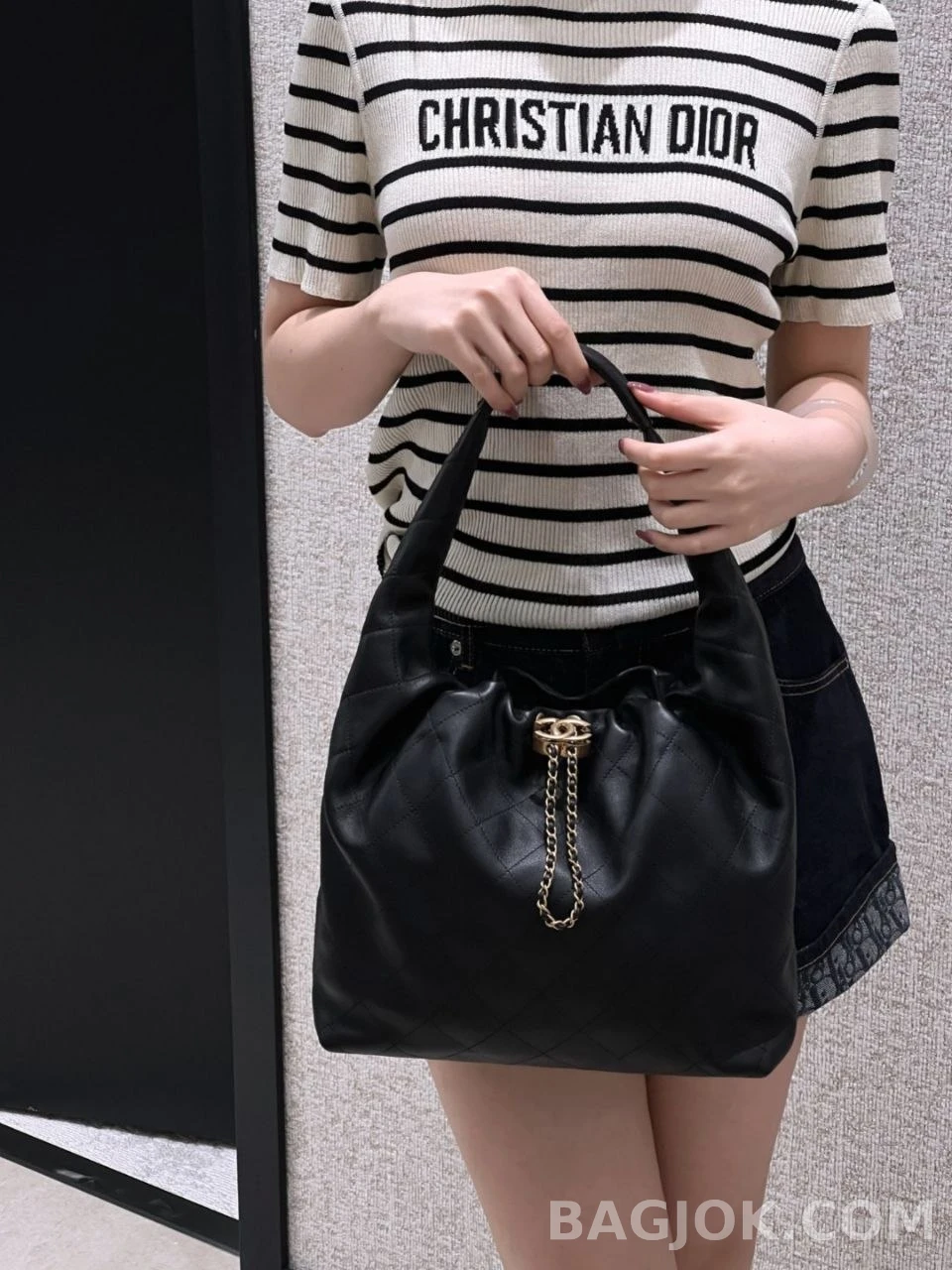 샤넬 Chanel 26c 복조리 히피백 미디엄 상세 이미지