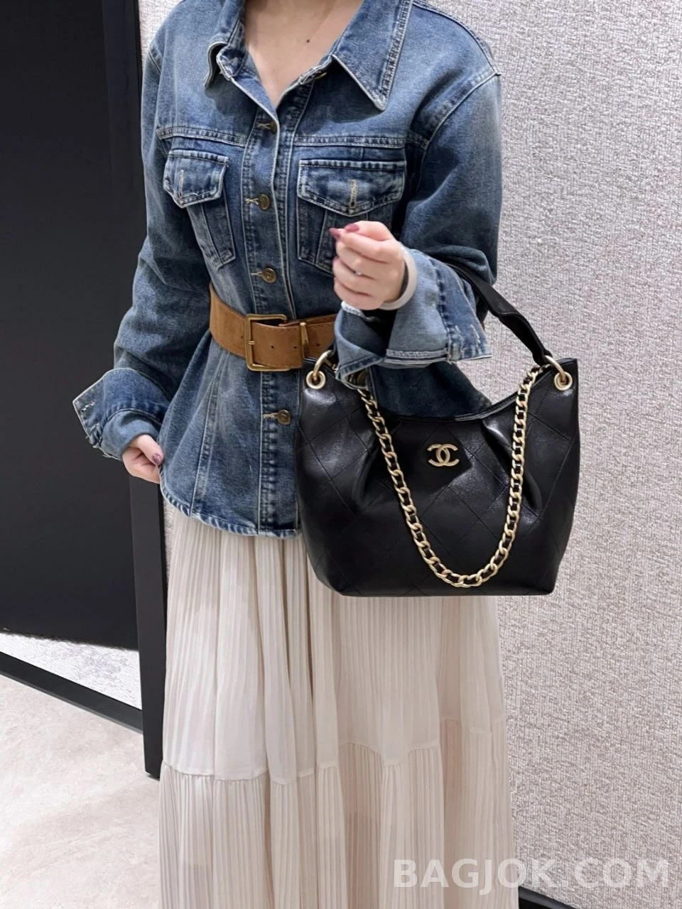샤넬 Chanel 26c 히피 호보백 스몰 상세 이미지