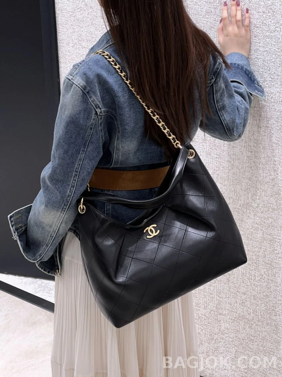 샤넬 Chanel 26c 히피 호보백 라지 상세 이미지