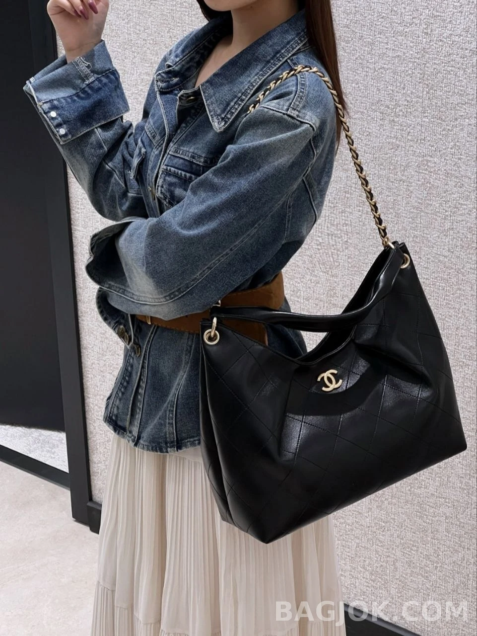 샤넬 Chanel 26c 히피 호보백 미디엄 상세 이미지