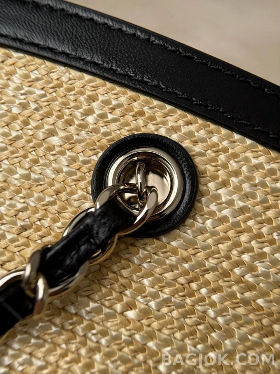샤넬 Chanel 26c 라피아 스몰 쇼핑 백 상세 이미지