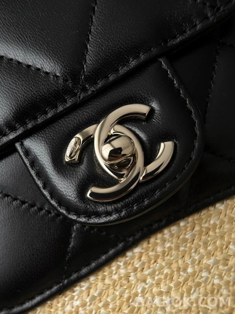 샤넬 Chanel 26c 라피아 라지 쇼핑 백 상세 이미지