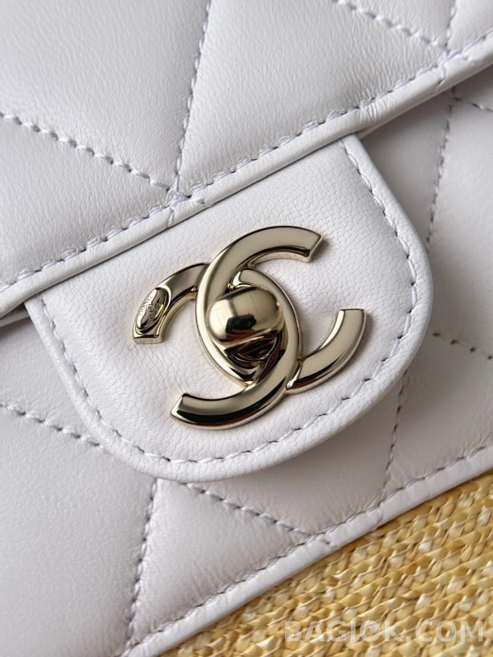 샤넬 Chanel 26c 라피아 라지 쇼핑 백 상세 이미지
