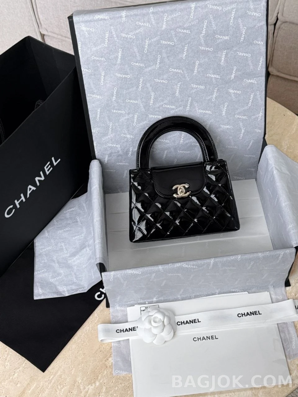 샤넬 Chanel 26c 켈리 미니 페이던트 탑 핸들 백 상세 이미지