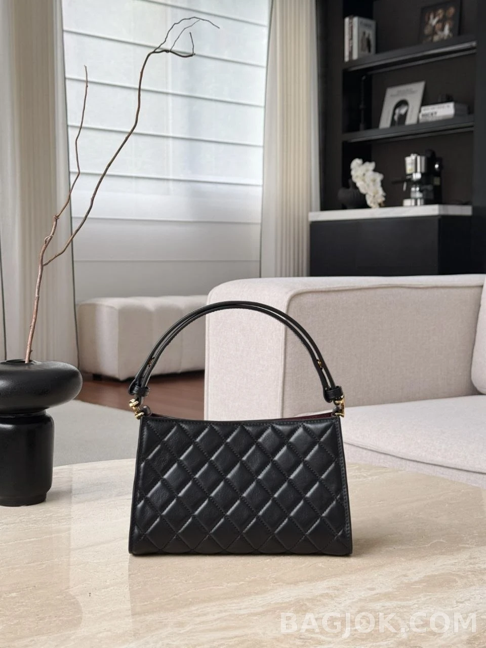 샤넬 Chanel 26x 램스킨 퀼팅 이지 클래식 플랩백 상세 이미지