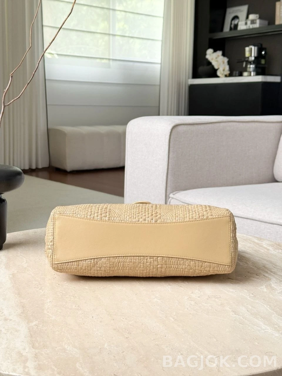 샤넬 Chanel 26P 라피아 토트백 상세 이미지
