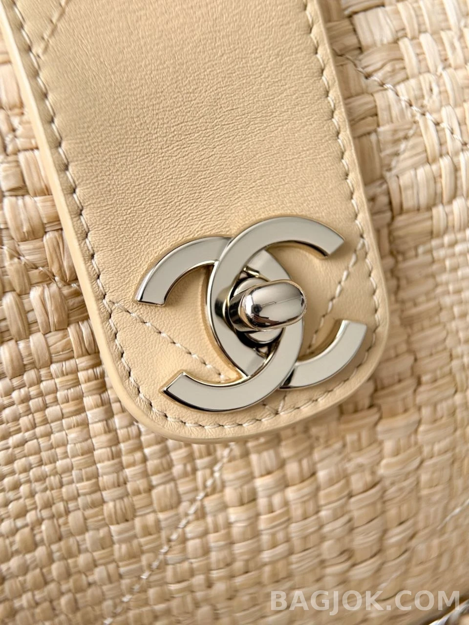 샤넬 Chanel 26P 라피아 토트백 상세 이미지