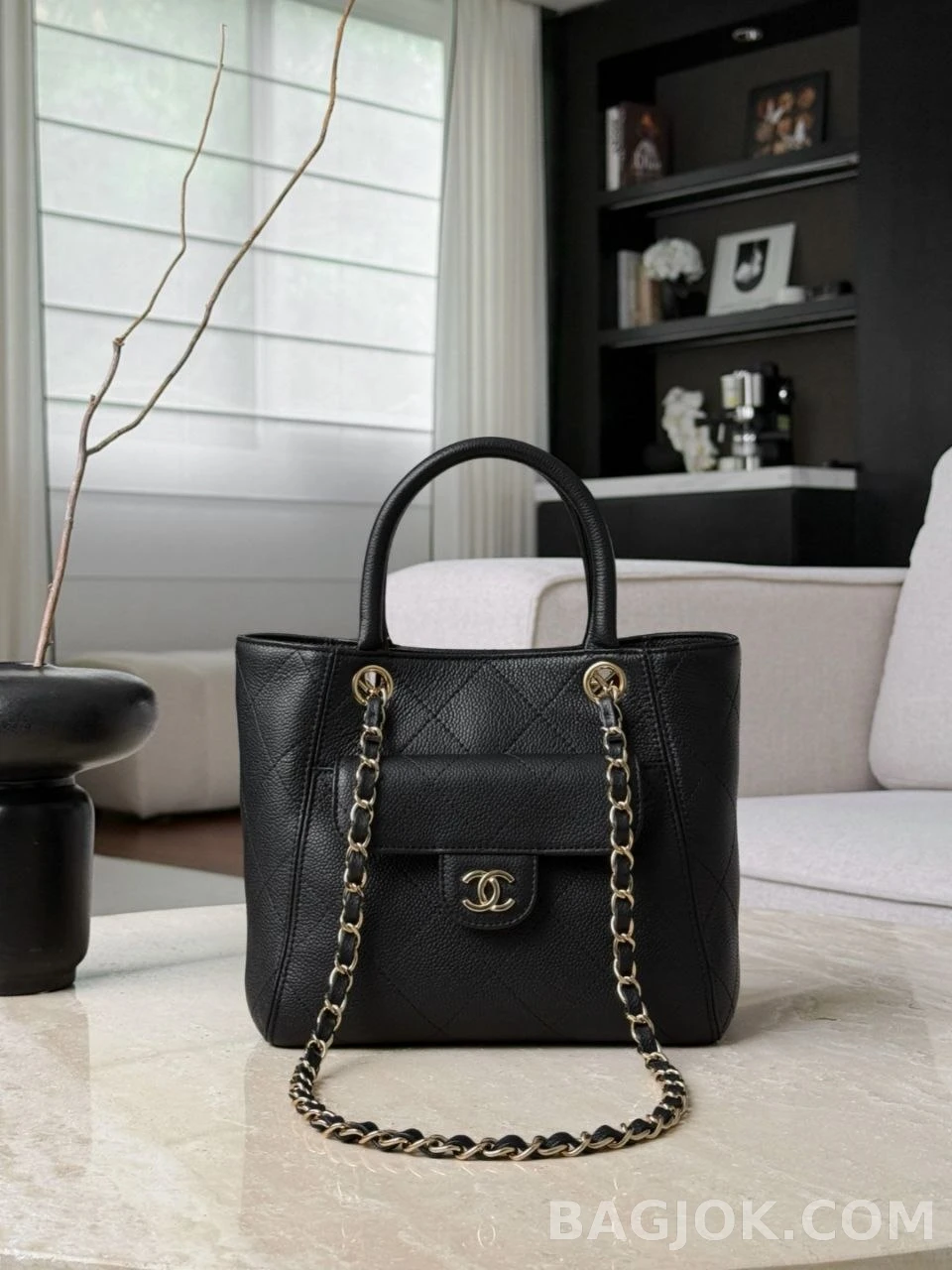 샤넬 Chanel 26P 스몰 쇼핑백 상세 이미지
