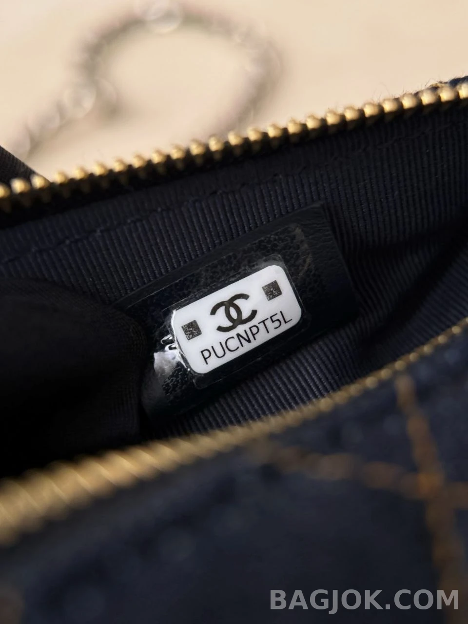 샤넬 Chanel 26P 클래식 체인 미니백 데님 상세 이미지