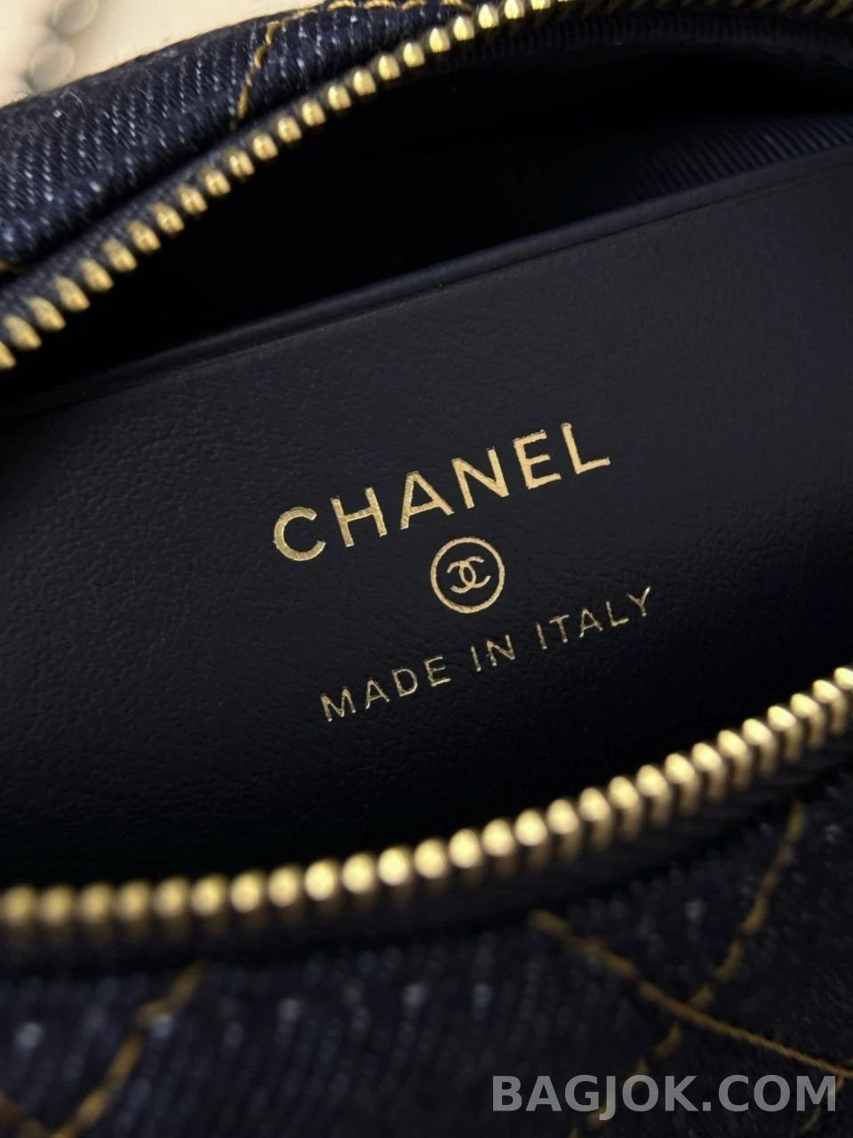 샤넬 Chanel 26P 클래식 체인 미니백 데님 상세 이미지