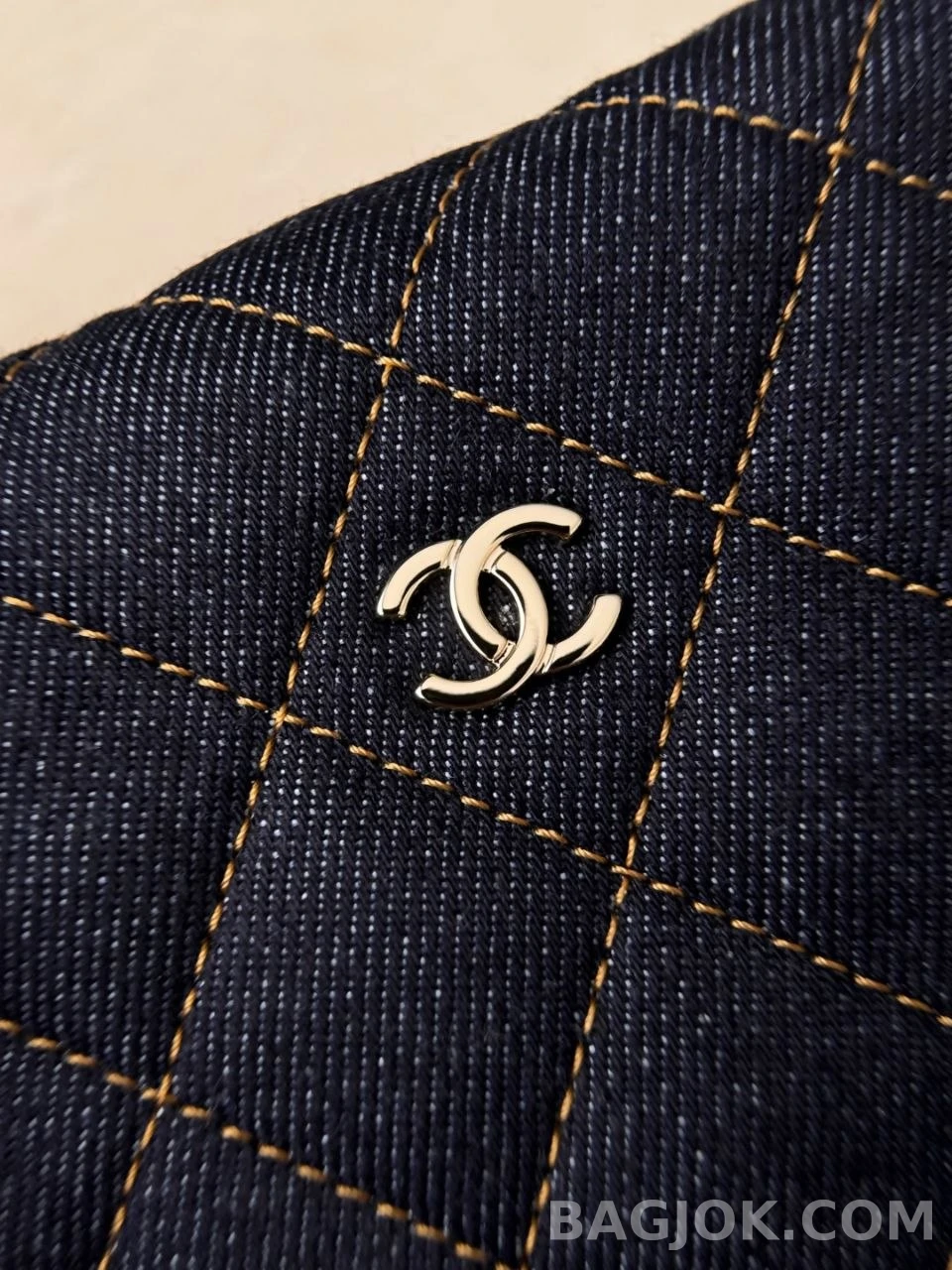 샤넬 Chanel 26P 클래식 체인 미니백 데님 상세 이미지