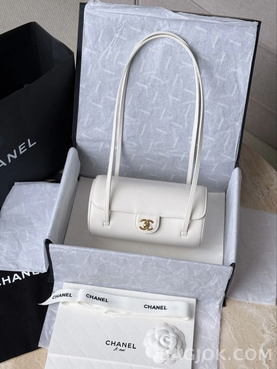 샤넬 Chanel 26P 프레피 코코 볼링백 상세 이미지