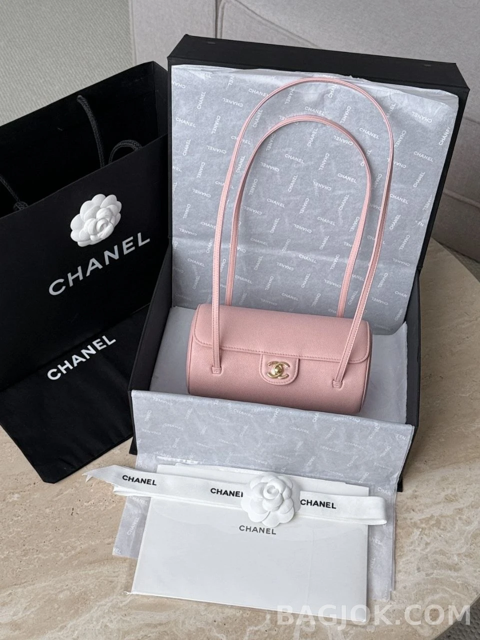 샤넬 Chanel 26P 프레피 코코 볼링백 상세 이미지