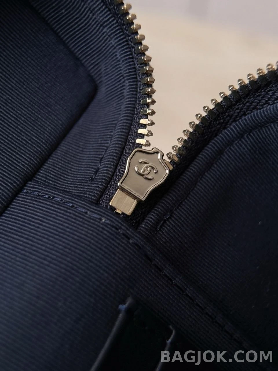샤넬 Chanel 26P LP 탑핸들 데님 베니티 케이스 상세 이미지