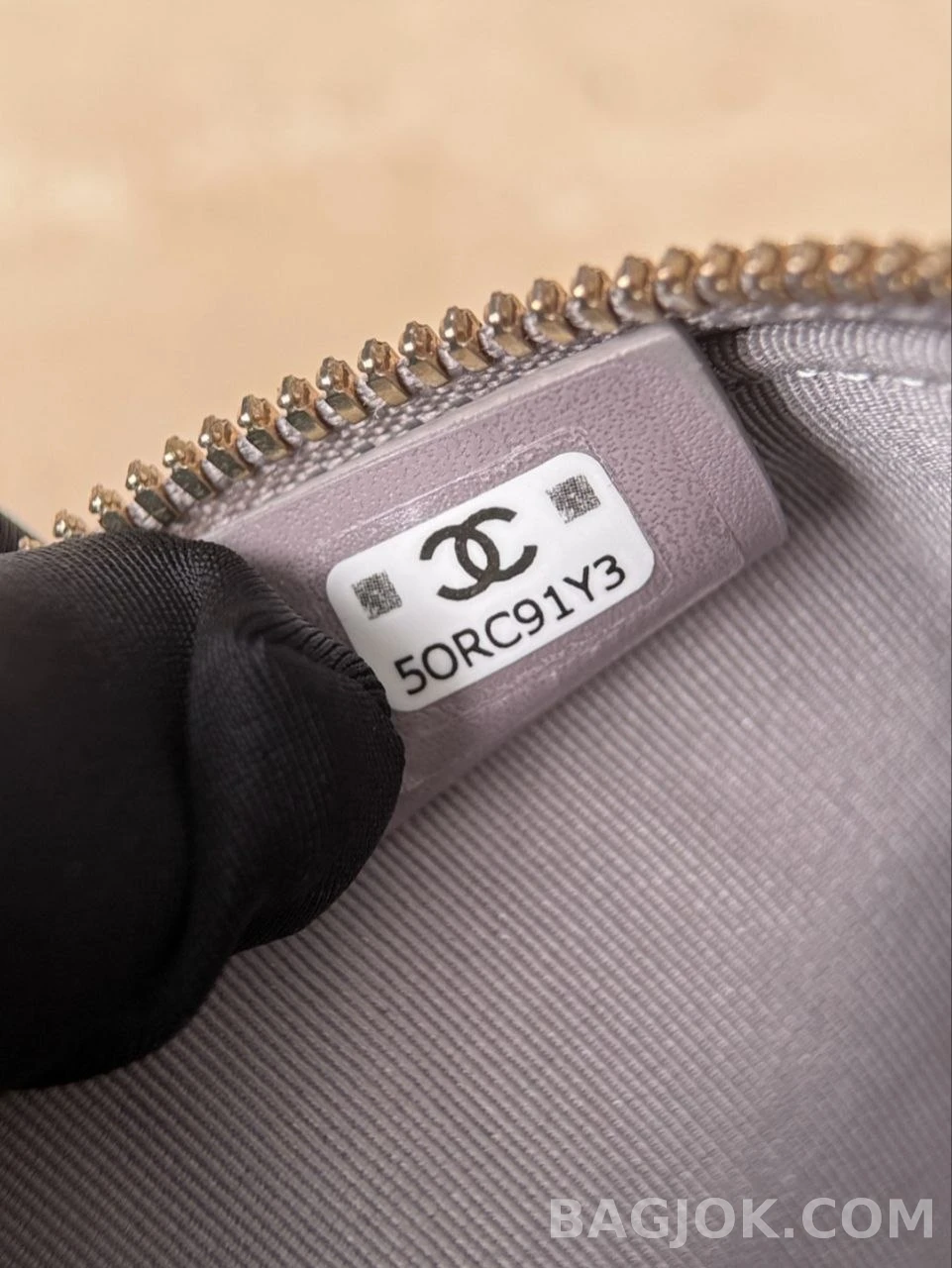 샤넬 Chanel 26P LP 탑핸들 캐비어 베니티 케이스 상세 이미지
