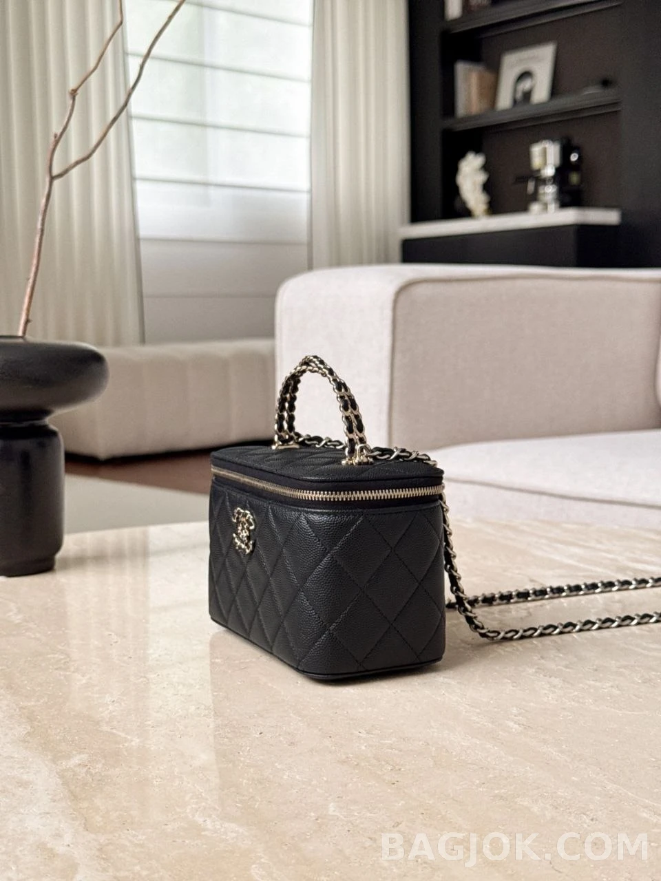 샤넬 Chanel 26s 탑핸들 스몰 베니티 케이스 상세 이미지