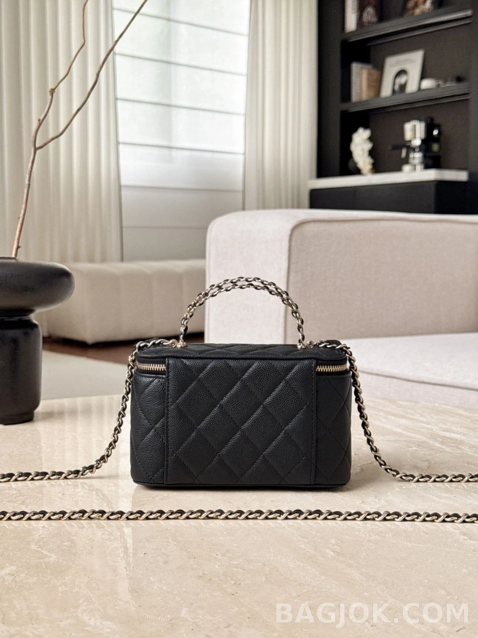 샤넬 Chanel 26s 탑핸들 스몰 베니티 케이스 상세 이미지