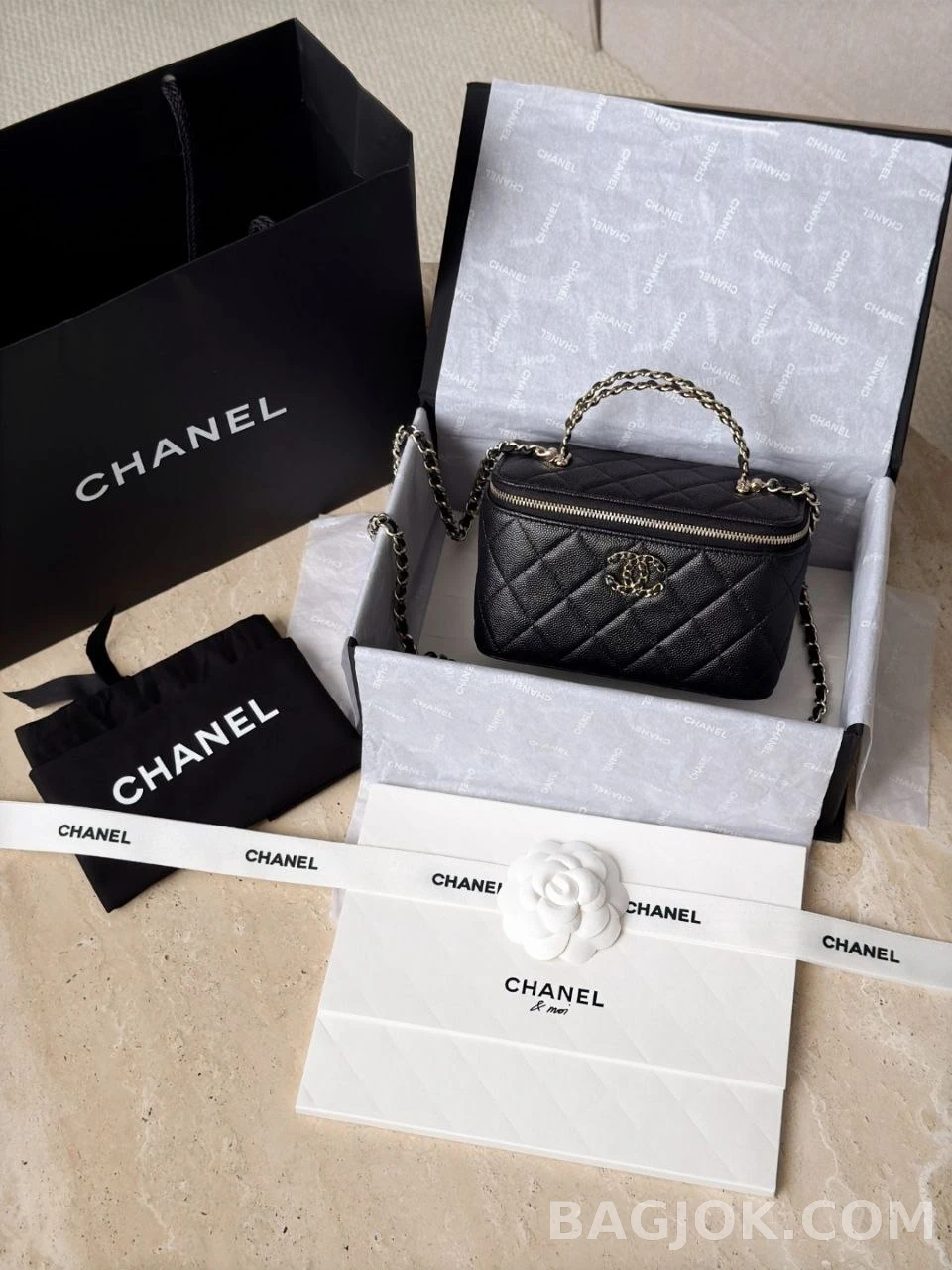 샤넬 Chanel 26s 탑핸들 스몰 베니티 케이스 상세 이미지