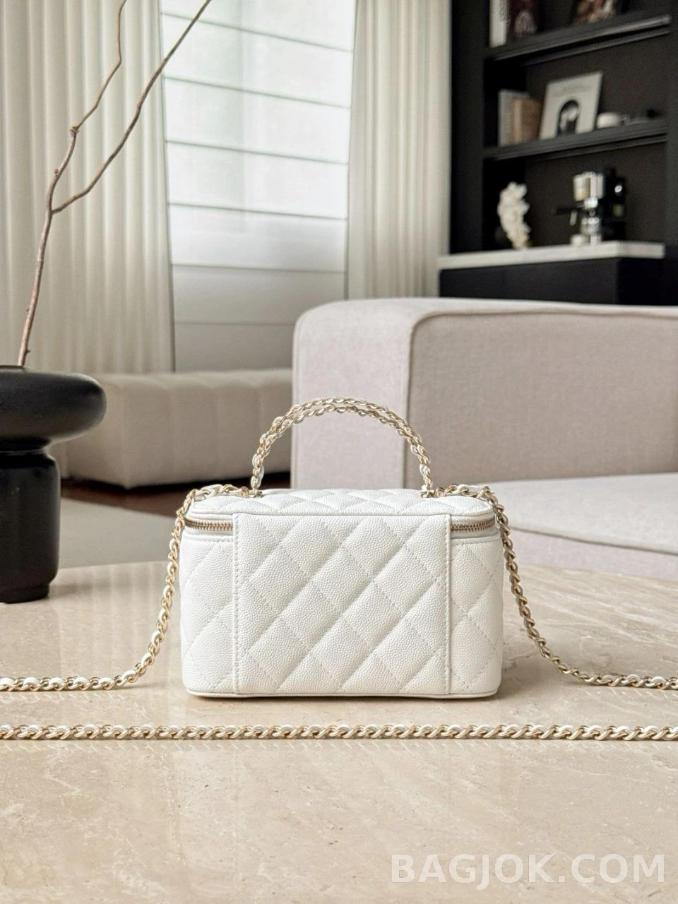 샤넬 Chanel 26s 탑핸들 스몰 베니티 케이스 상세 이미지