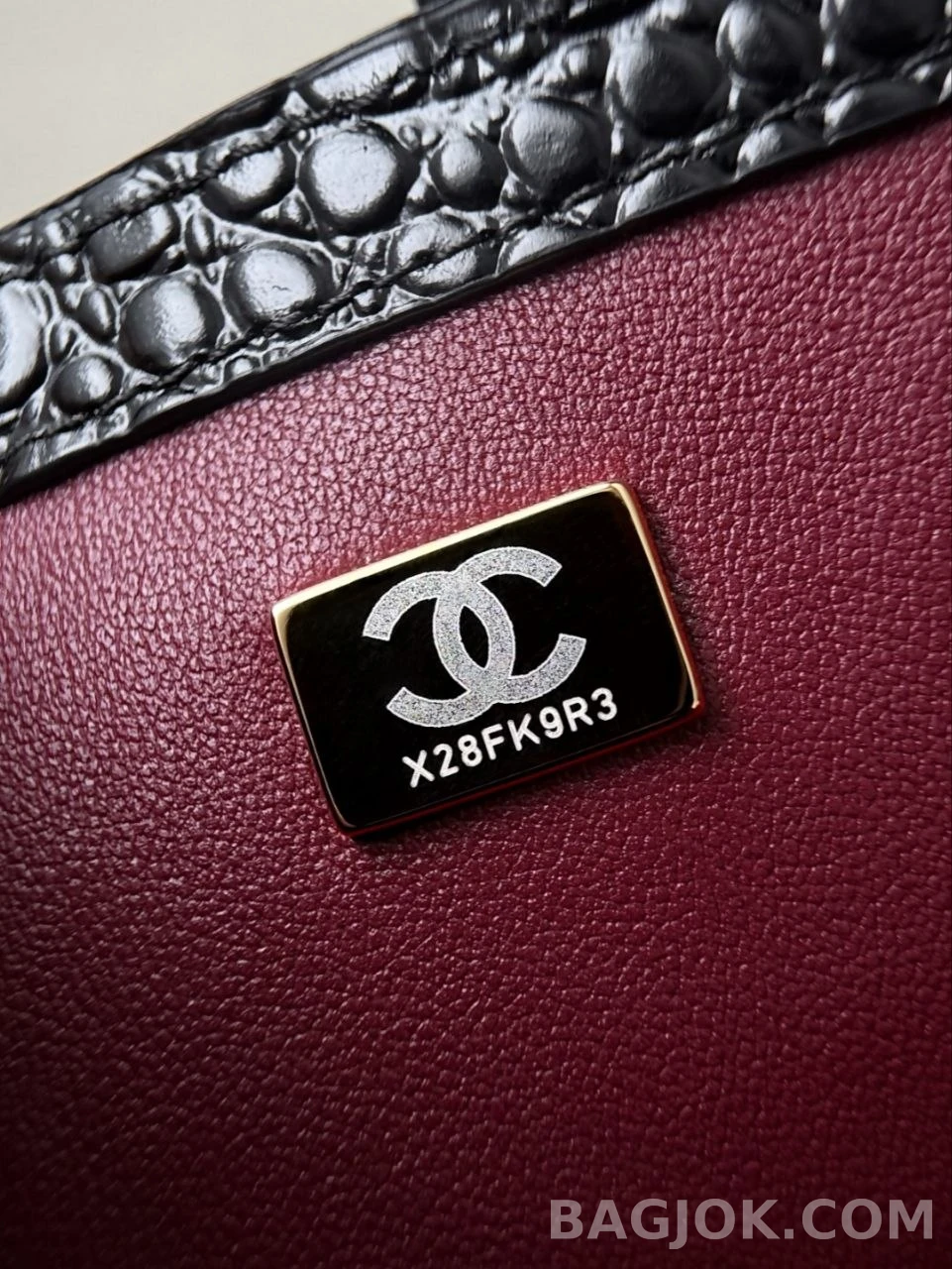 샤넬 Chanel 26s 크로커다일 카프스킨 스몰 쇼핑백 상세 이미지