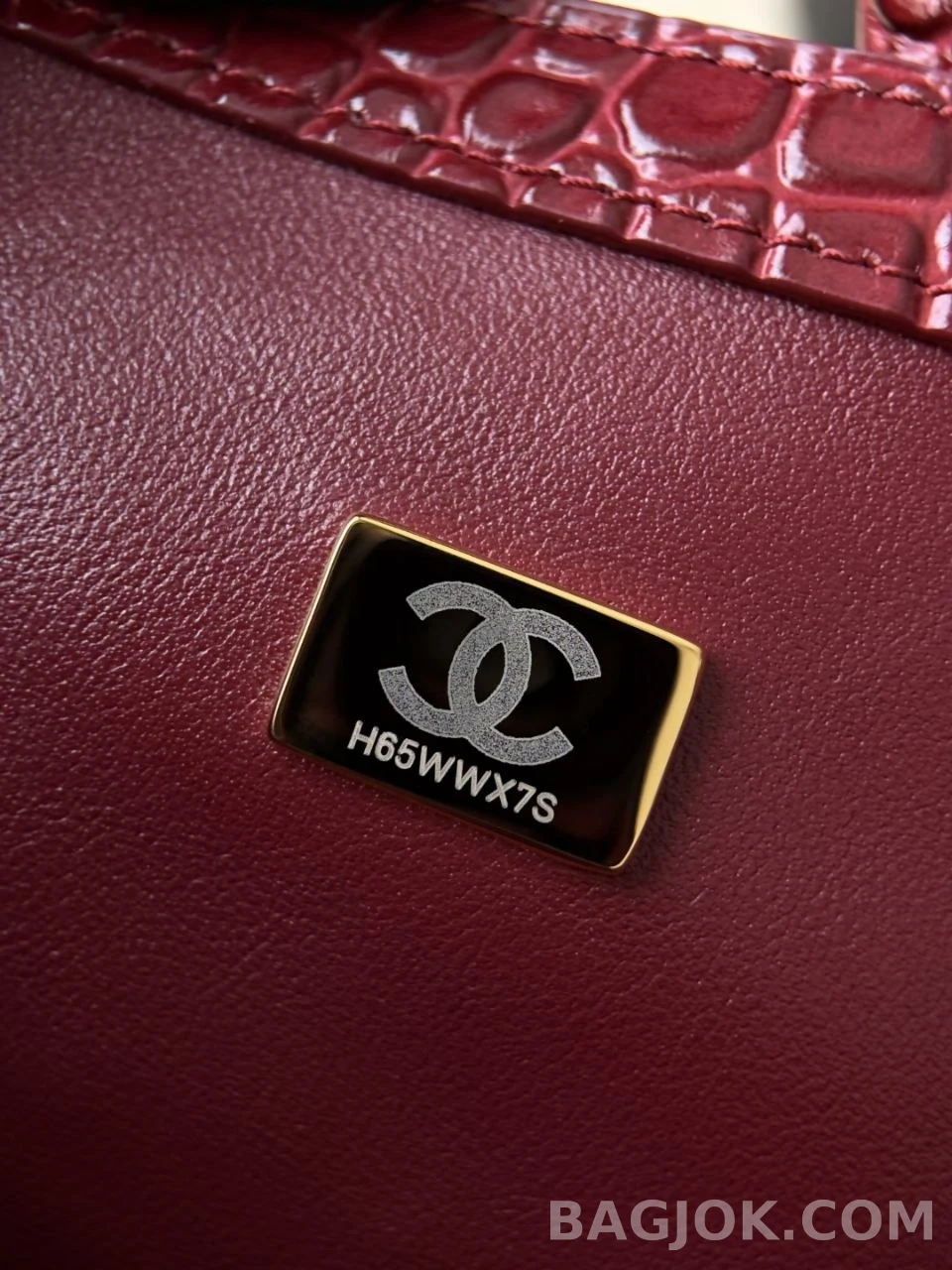 샤넬 Chanel 26s 크로커다일 카프스킨 스몰 쇼핑백 상세 이미지