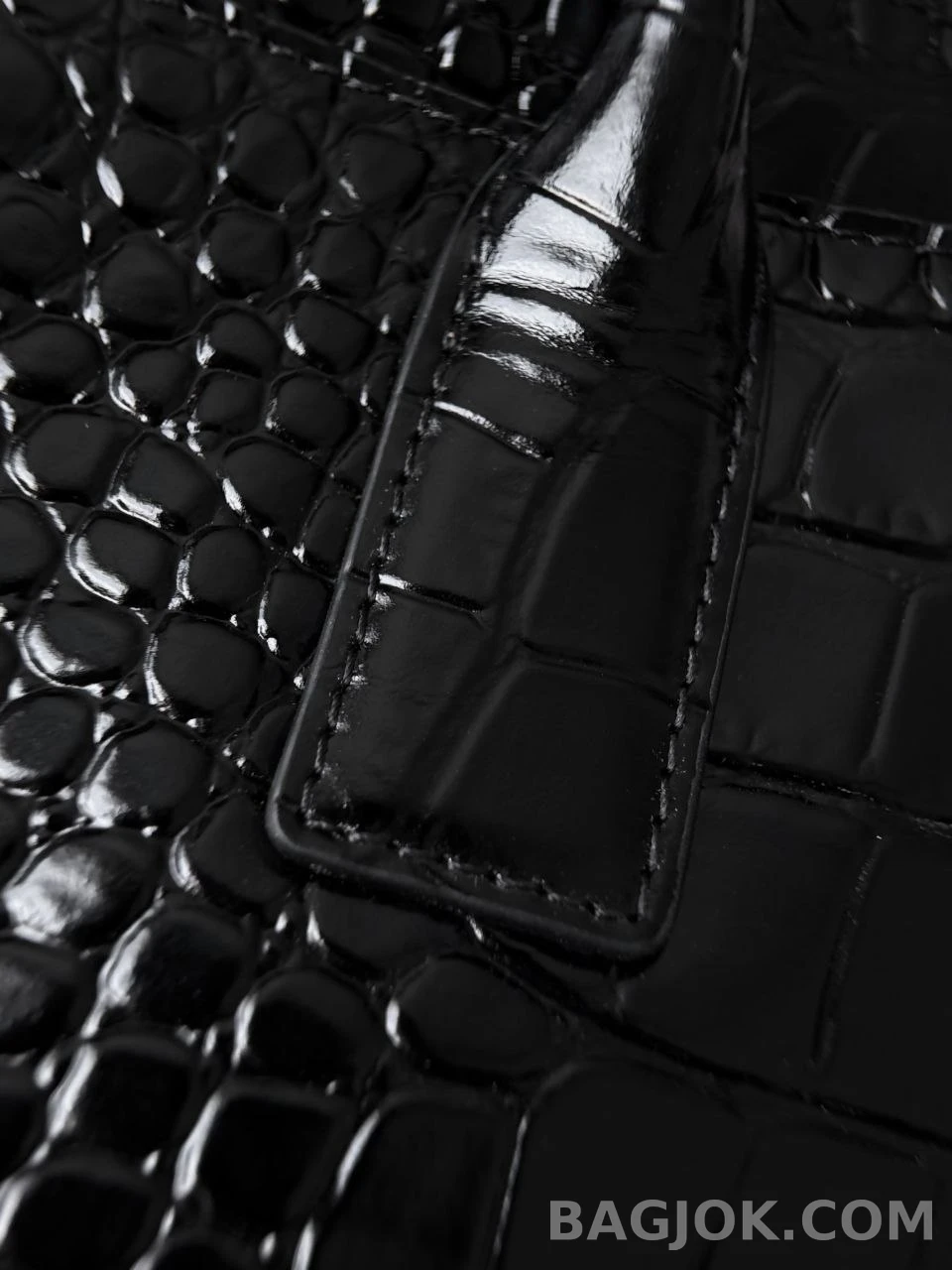 샤넬 Chanel 26s 크로커다일 카프스킨 미디움 쇼핑백 상세 이미지
