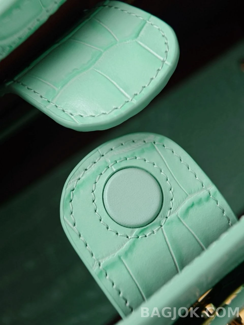 샤넬 Chanel 26s 크로커다일 카프스킨 스몰 쇼핑백 상세 이미지