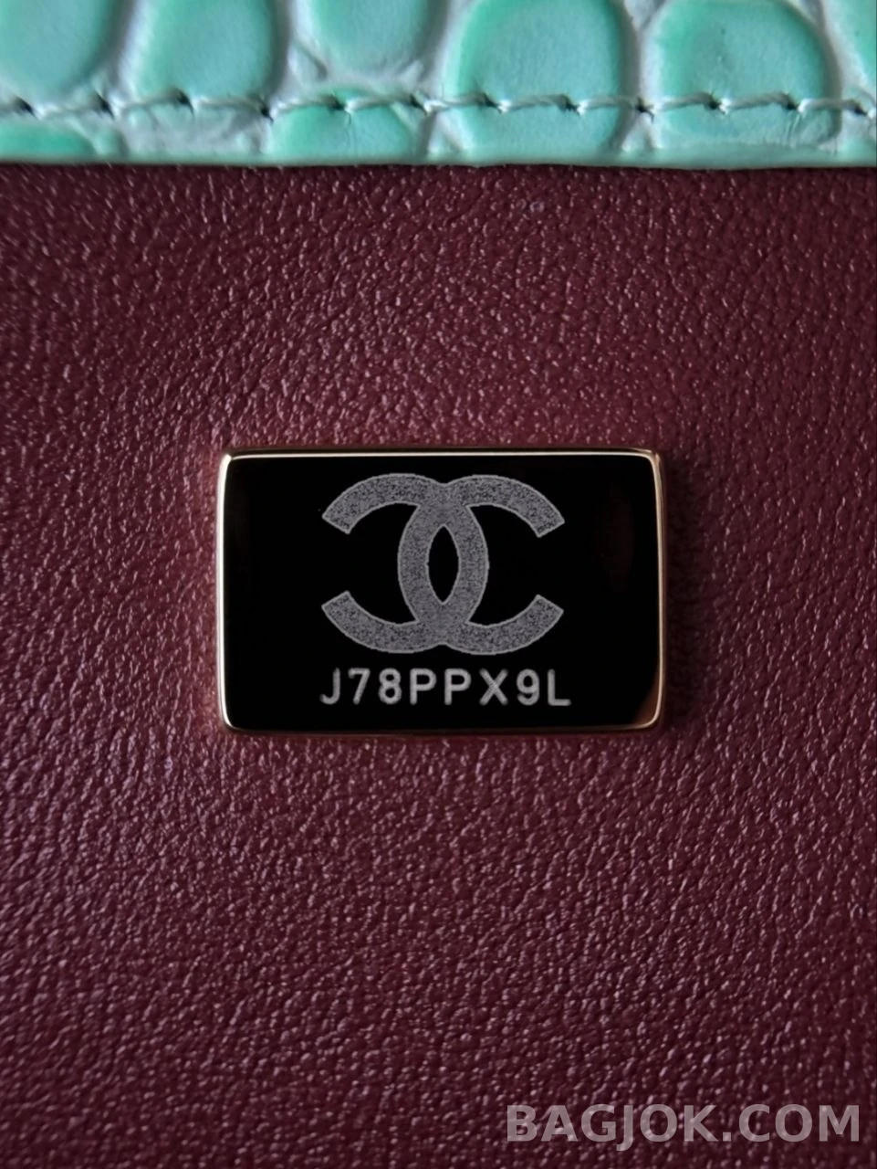 샤넬 Chanel 26s 크로커다일 카프스킨 스몰 쇼핑백 상세 이미지