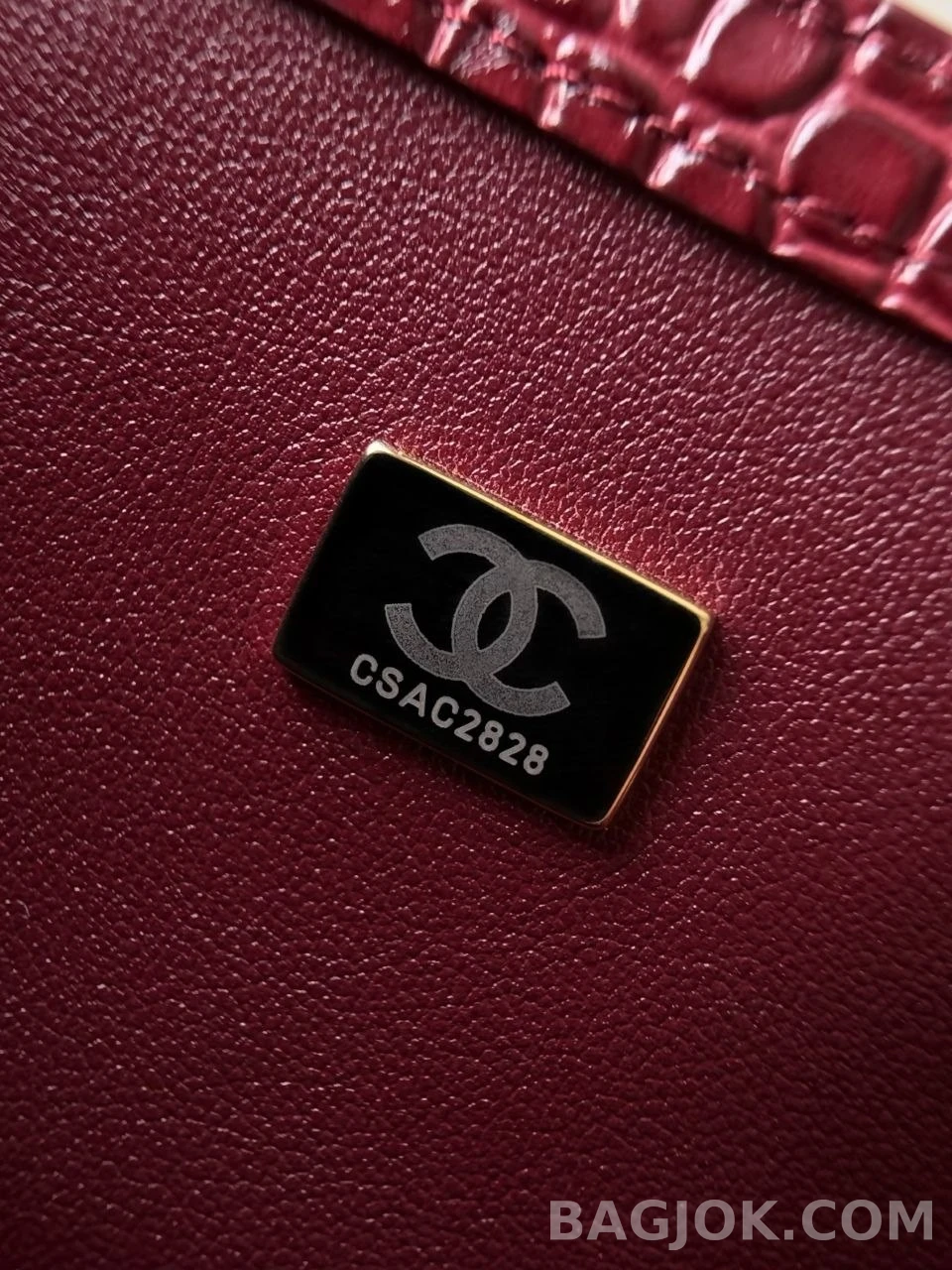 샤넬 Chanel 26s 크로커다일 카프스킨 미디움 쇼핑백 상세 이미지