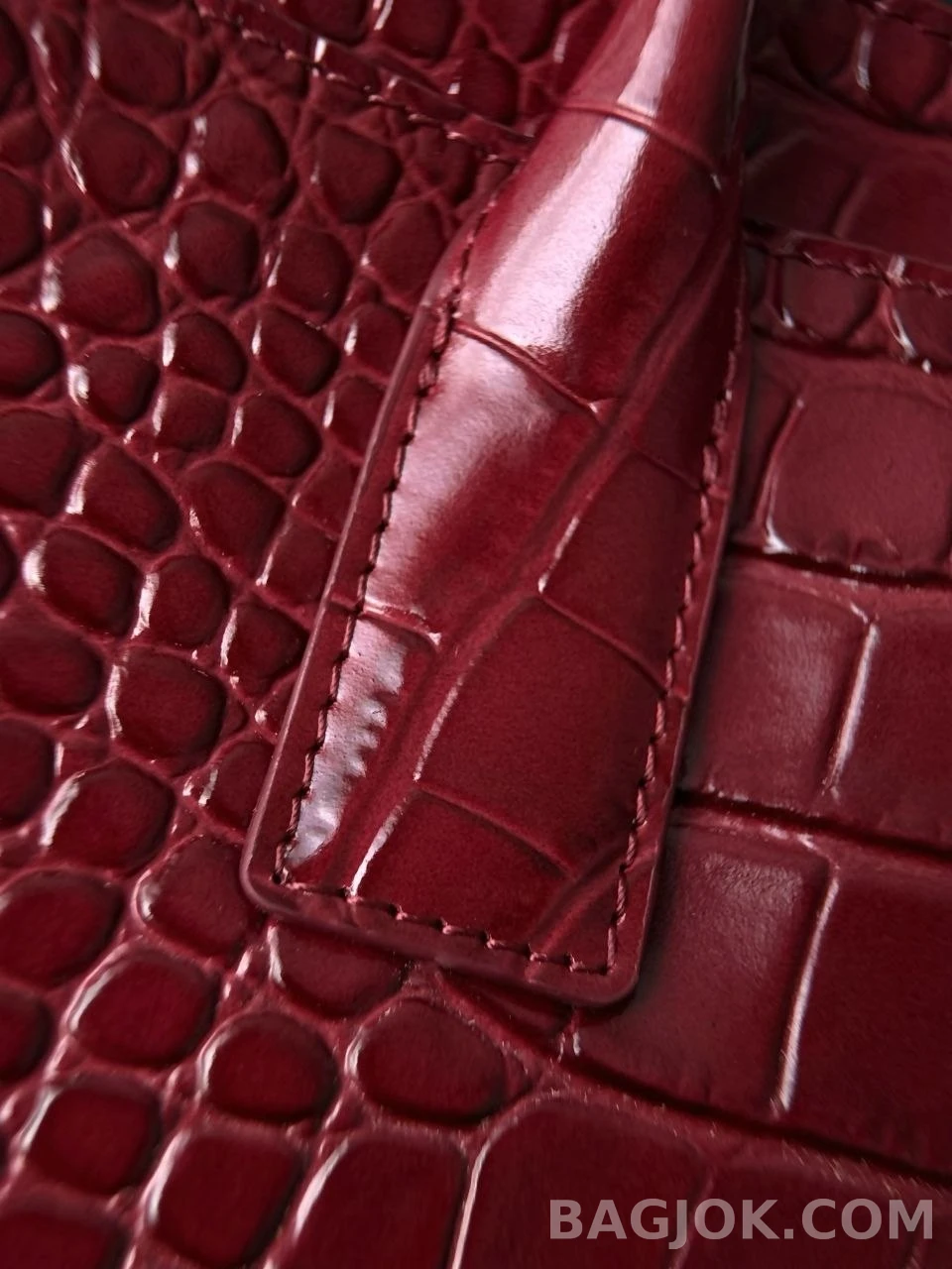 샤넬 Chanel 26s 크로커다일 카프스킨 미디움 쇼핑백 상세 이미지