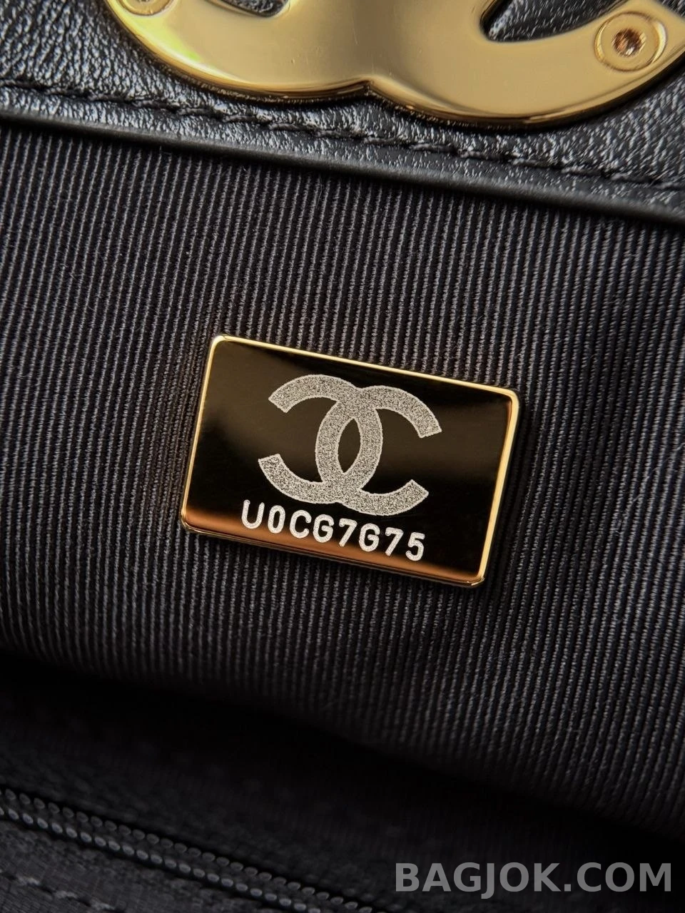 샤넬 Chanel 26s 캔버스 & 카프 콤비 호보백 상세 이미지