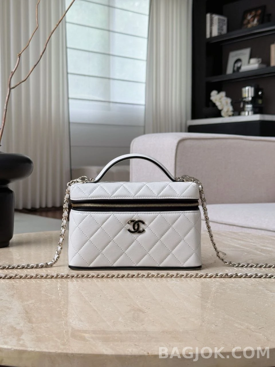 샤넬 Chanel 26s LP 클래식 체인 베니티 케이스 상세 이미지