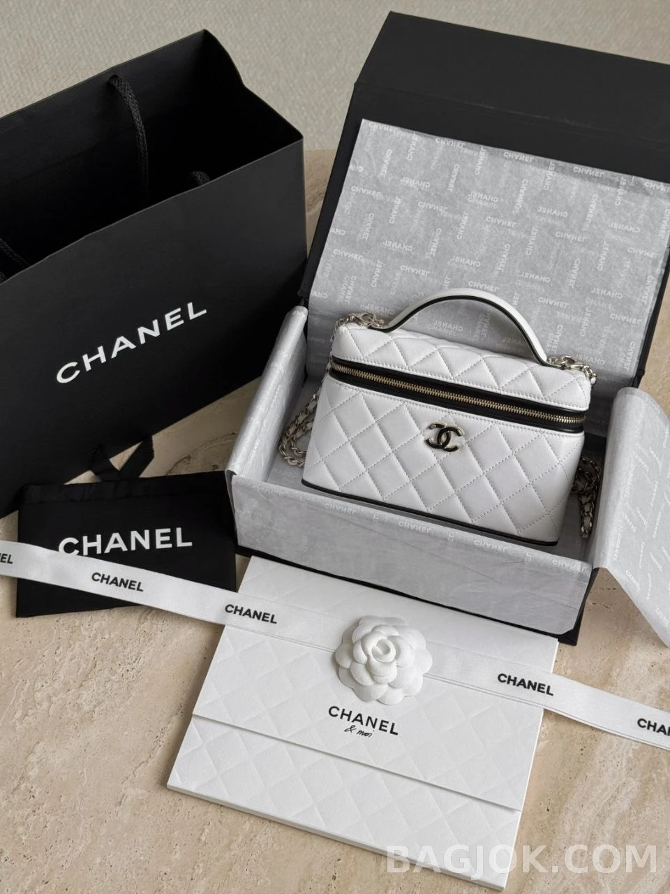 샤넬 Chanel 26s LP 클래식 체인 베니티 케이스 상세 이미지