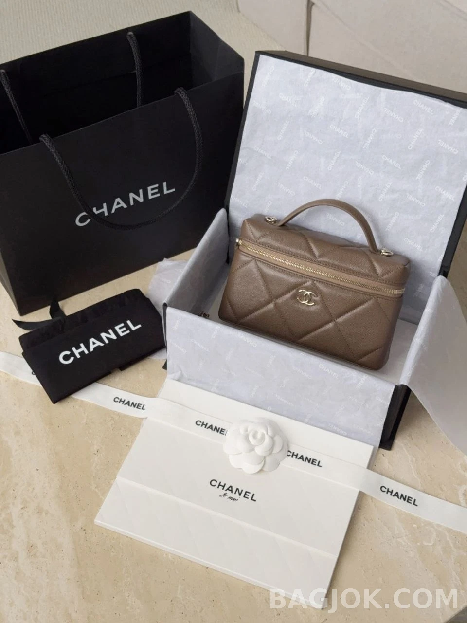 샤넬 Chanel 26s LP 체인 코스메틱 케이스 상세 이미지