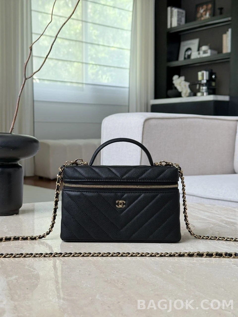 샤넬 Chanel 26s 탑핸들 포쉐트 베니티 케이스 상세 이미지