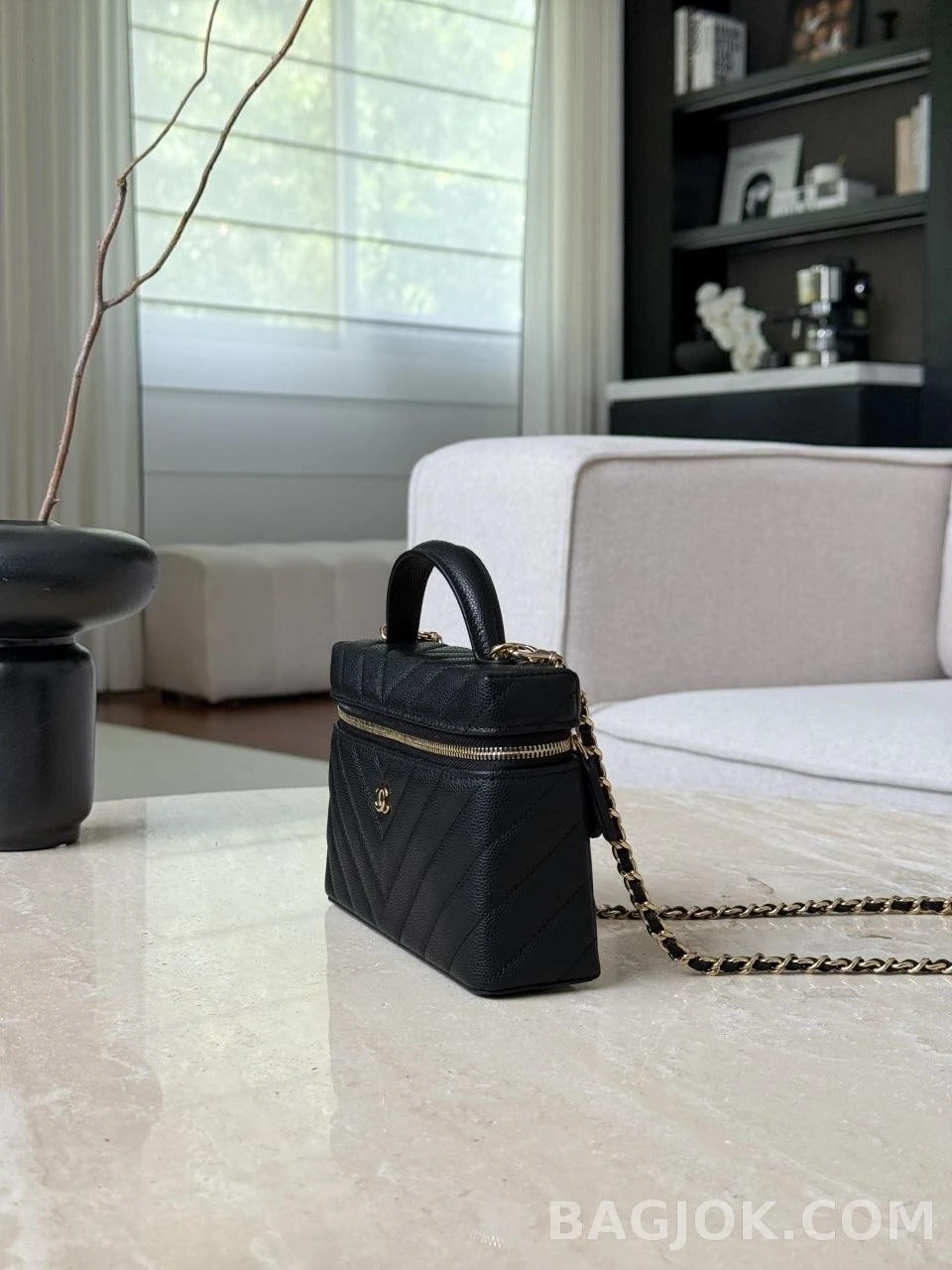 샤넬 Chanel 26s 탑핸들 포쉐트 베니티 케이스 상세 이미지